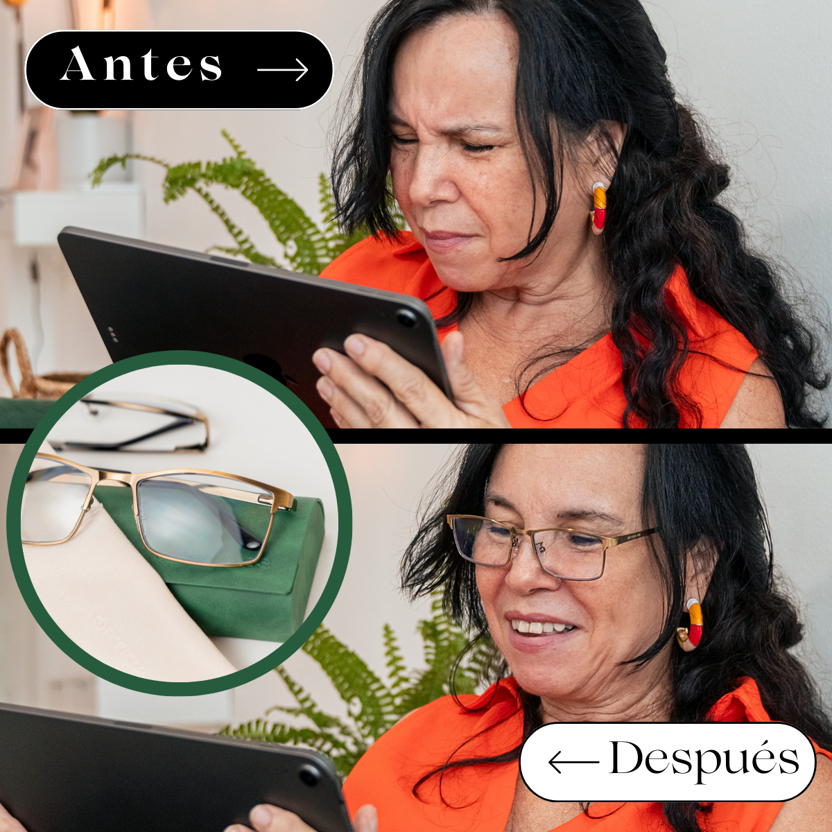 COMPRE 1 RECIBA 2 - Gafas Crystal Real | SOLO PAGA AL RECEBIR | Promoción 🔥